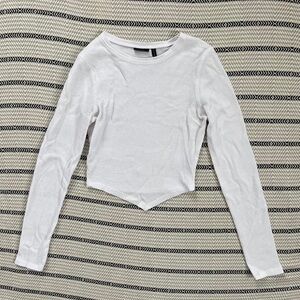 ASOS design scarf bottom crop top